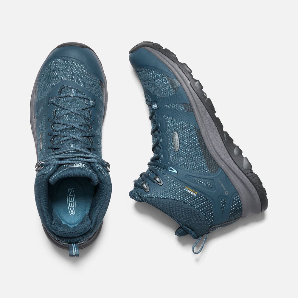 Keen Vandringskängor Dam Blå - Terradora Ii Waterproof - 019624RHP